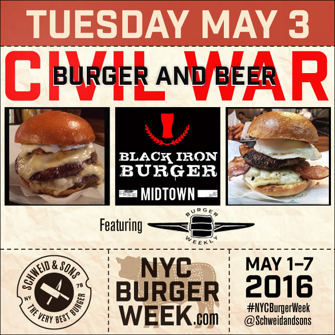 NYC-Burger-Week-2016-Burger-and-Beer-Civil-War-Schweid-and-Sons