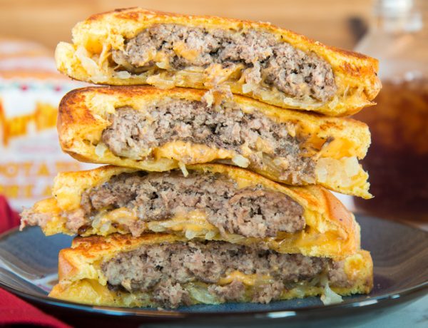 cheeseburger patty melt recipe