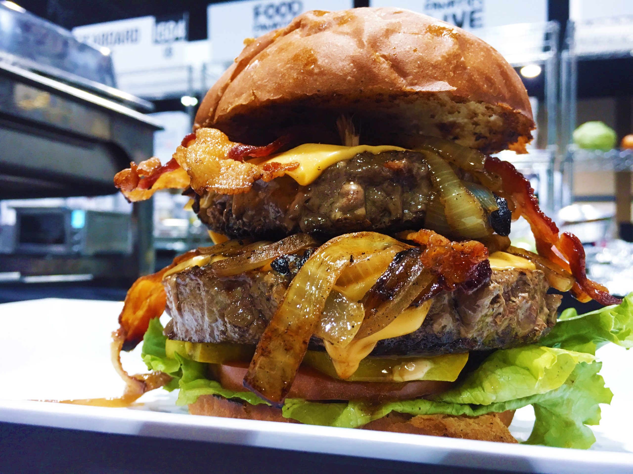 How To Make The Grass Is Greener Burger — Recipe