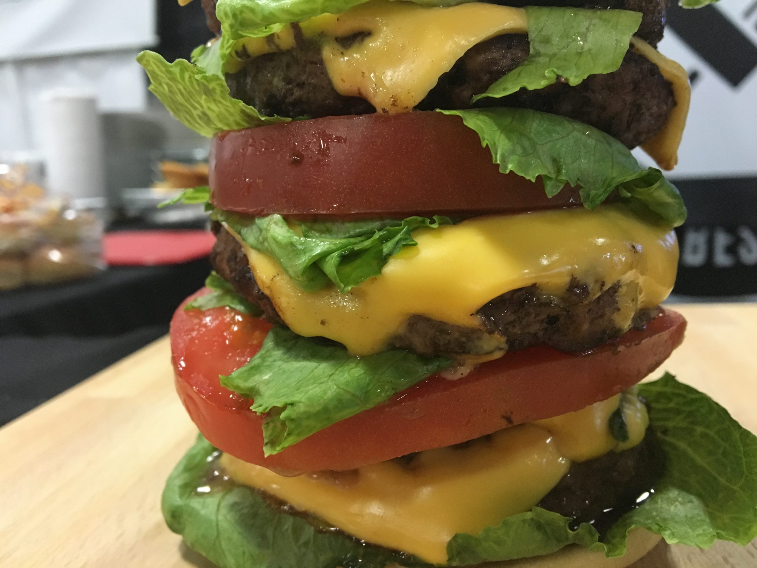 How To Make The New Year's Tower Burger — Recipe Schweid & Sons The