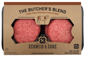 schweid and sons the butcher's blend burgers made from premium cuts of beef