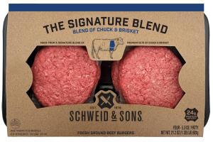 schweid and sons the signature blend made from premium blends of chuck and brisket