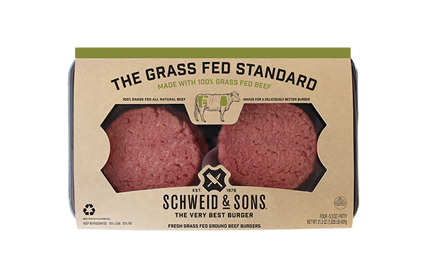 The Grass Fed Standard Packaging.