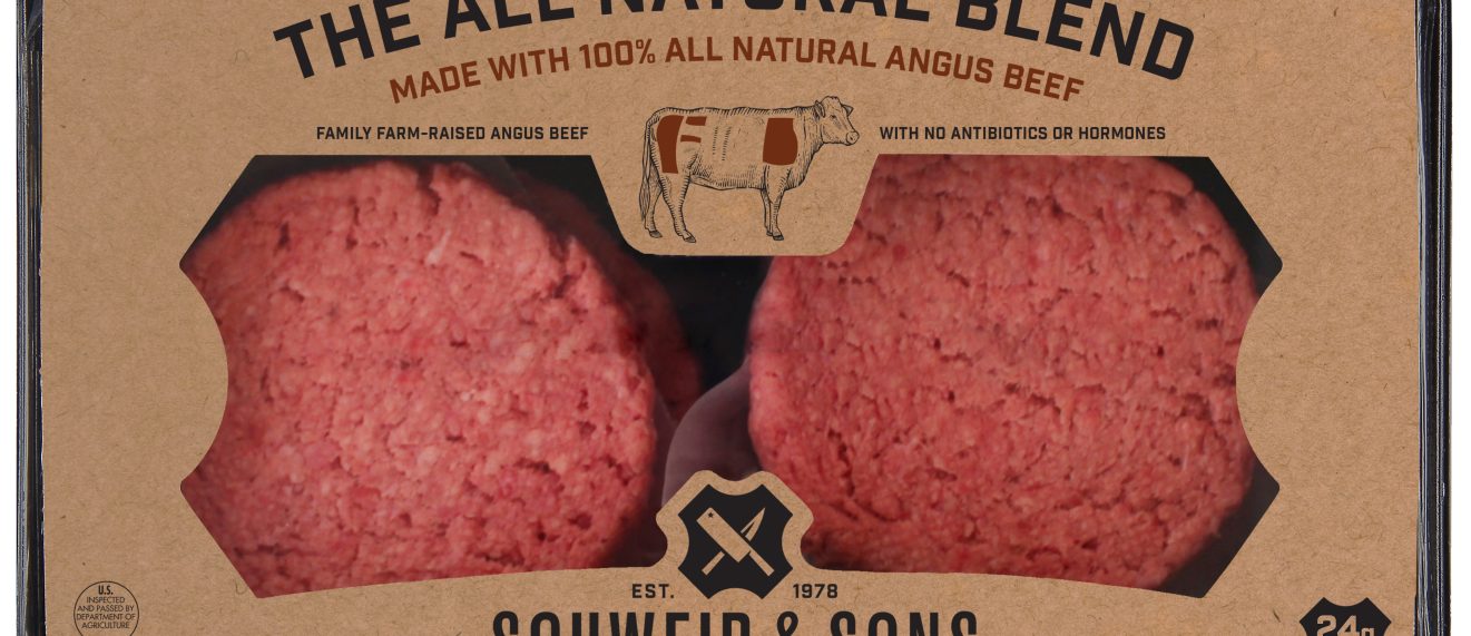 schweid and sons the all natural blend made from 100% all natural angus beef