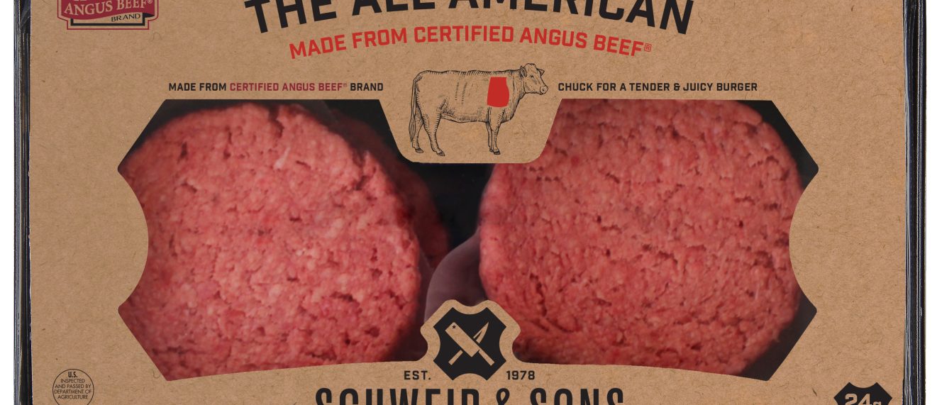schweid and sons certified angus beef The All American made from 100% angus chuck