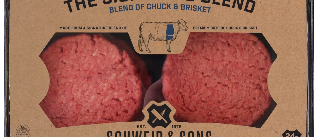 schweid and sons the signature blend made from premium cuts of chuck and brisket