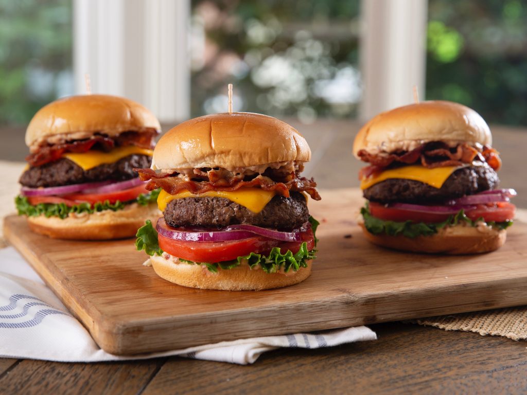Double Bacon Cheeseburgers