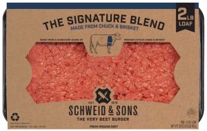 Schweid & Sons Signature Blend 2lb Loaf, perfect for George Motz not burger recipes