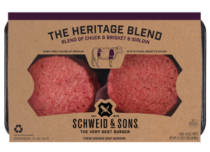 Schweid and Sons The Heritage Blend 5.3 oz patties