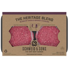 Schweid and Sons The Heritage Blend 5.3 oz patties