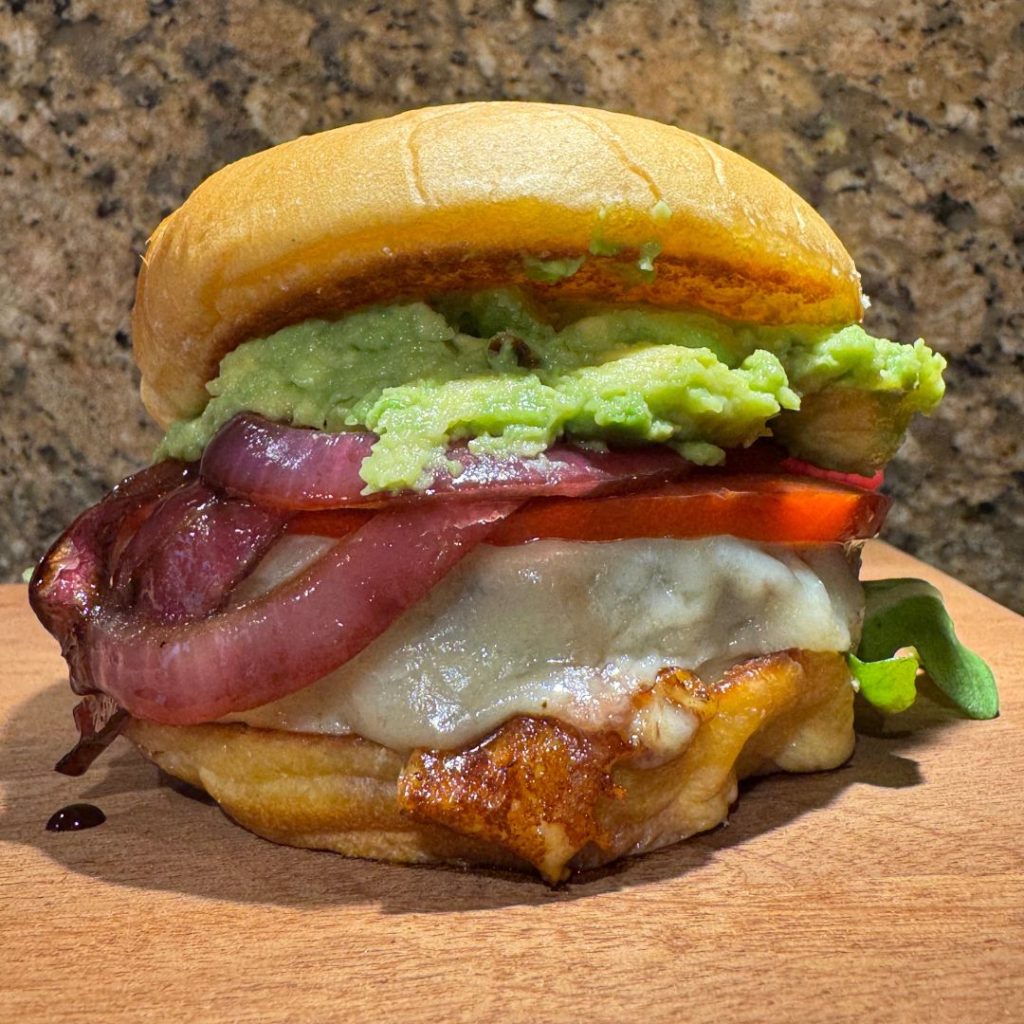 Giada De Laurentiis recipes game day burger 