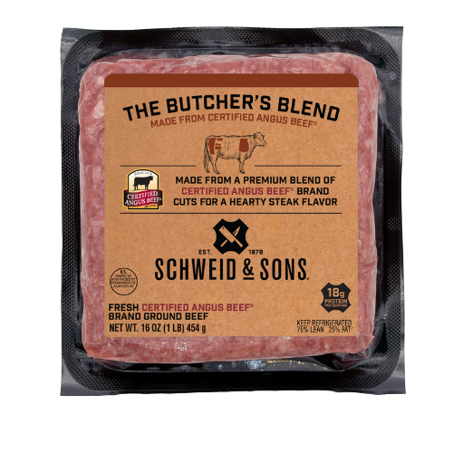 Certified Angus Beef® Brand The Butcher’s Blend 1lb Brick