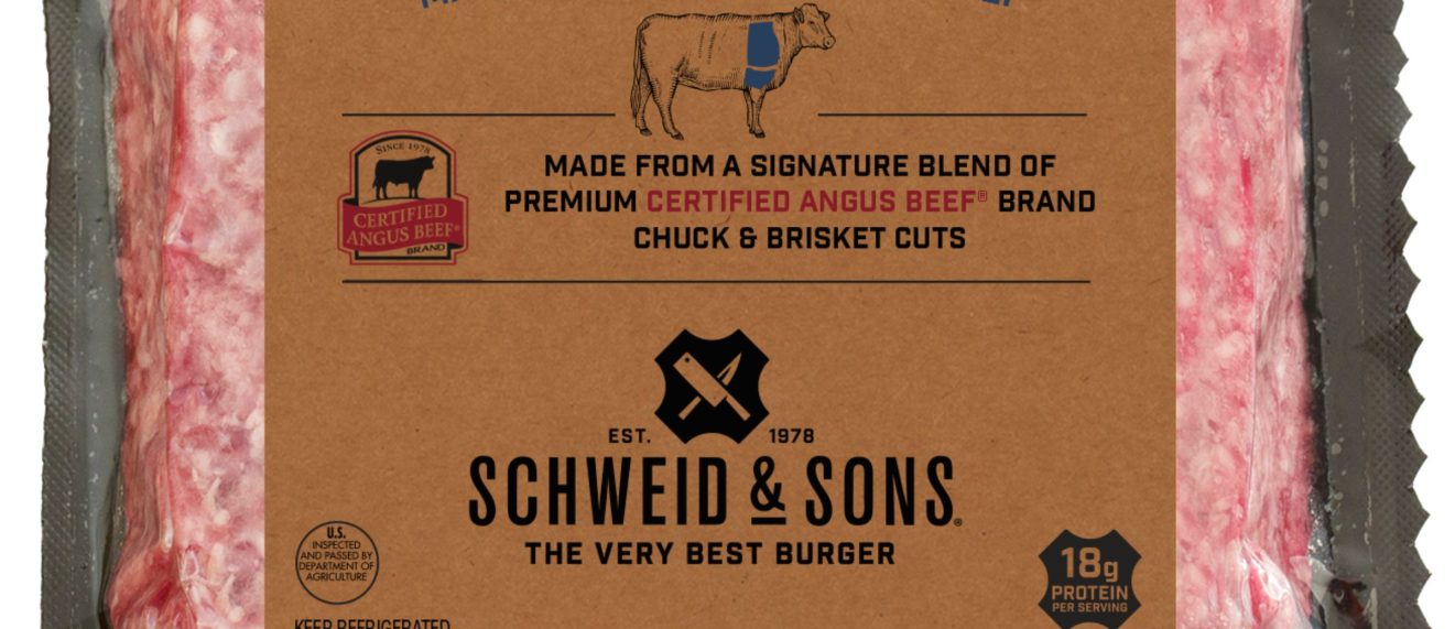 schweid and sons certified angus beef brand the signature blend ground beef 1lb brick. Made from premium cuts of chuck and brisket