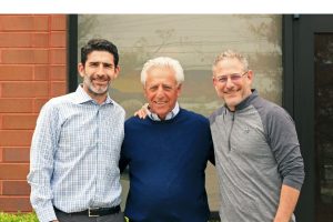 Celebrating Father's Day with Schweid & Sons. From left to right: Jamie Schweid, David Schweid, Brad Schweid