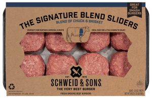 schweid and sons the signature blend sliders made with chuck and brisket