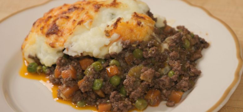 cottage pie one pan dish with schweid and sons ground beef