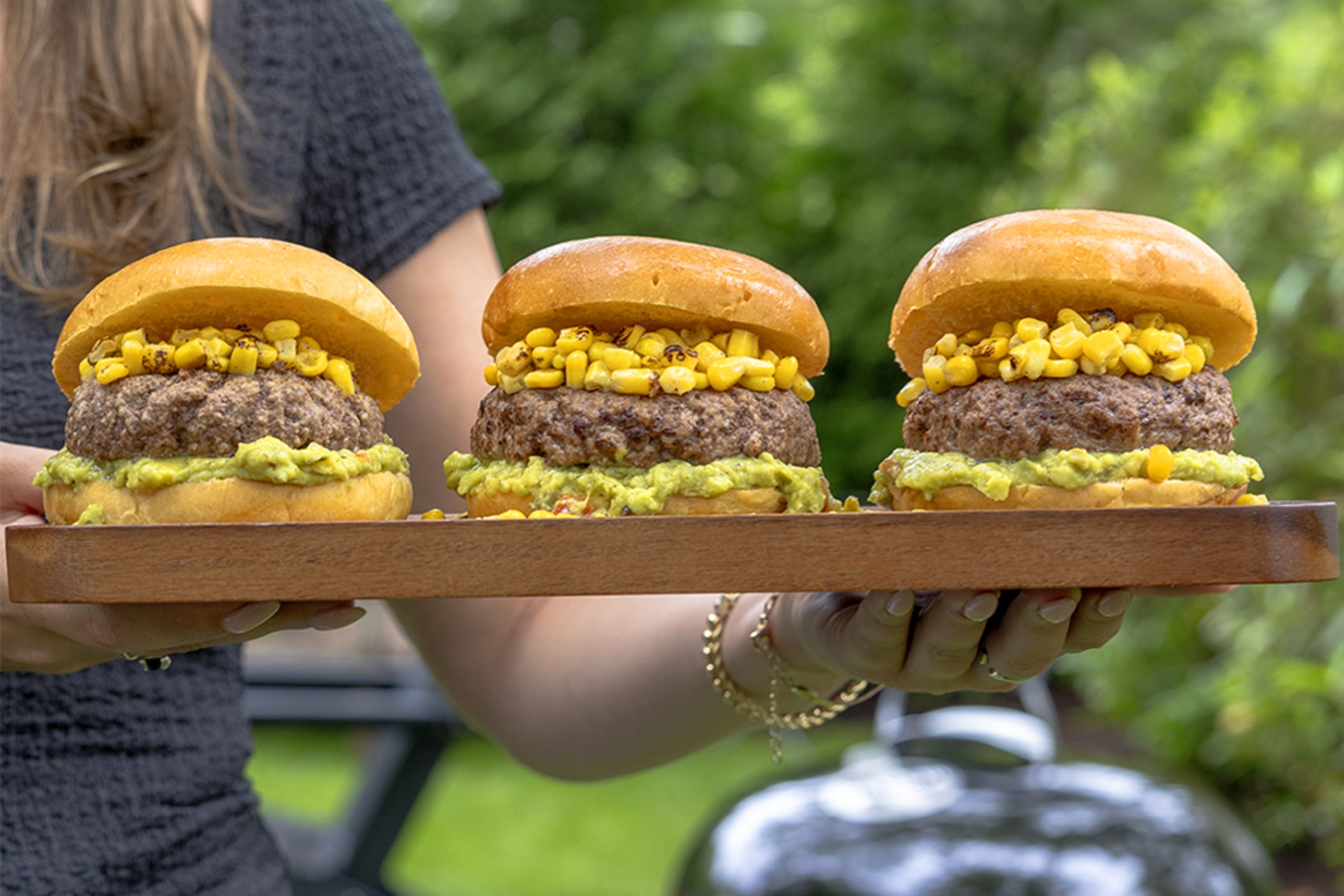 Spring Burger Bar for Backyard Gatherings