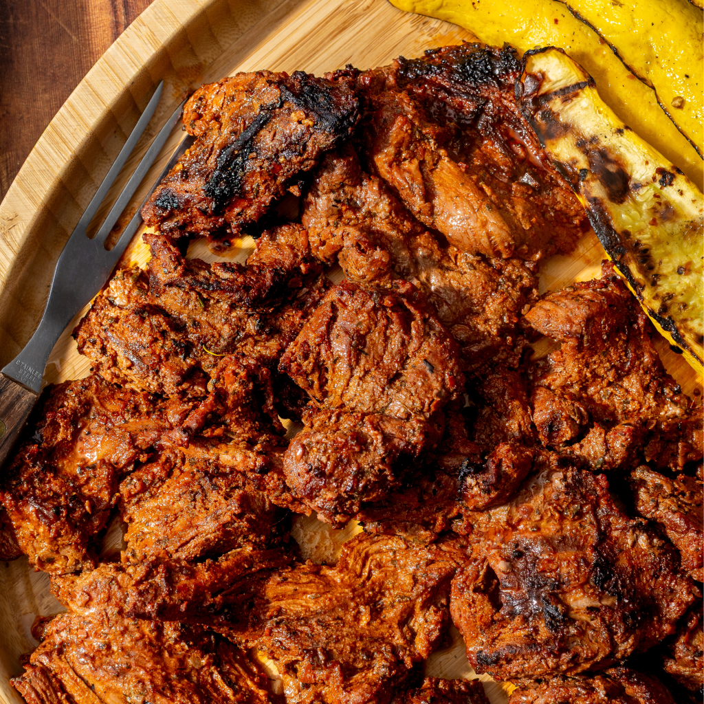 Schweid and Sons grilled Marinated Steak Tips